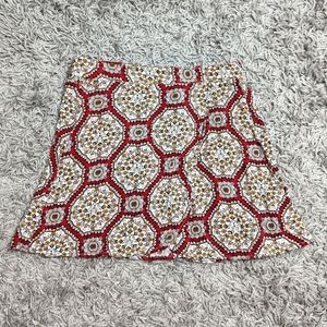 H.I.P. Patterned Mini Wrap Skirt